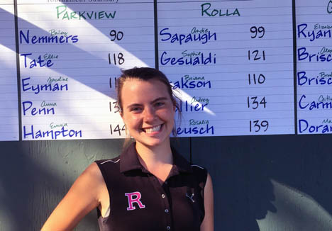 Senior golfer earns all-conference honor