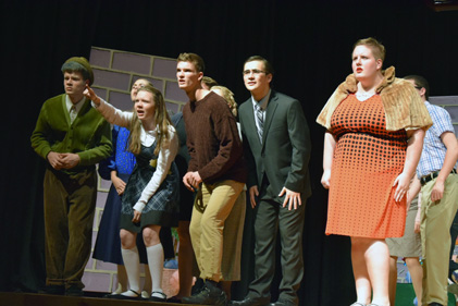 Charlie and the Chocolate Factory opens tonight at 7 p.m. at the Middle School