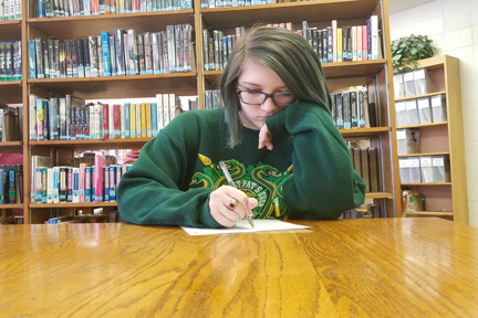 RHS Student Honored at State Level for Poetry Collection