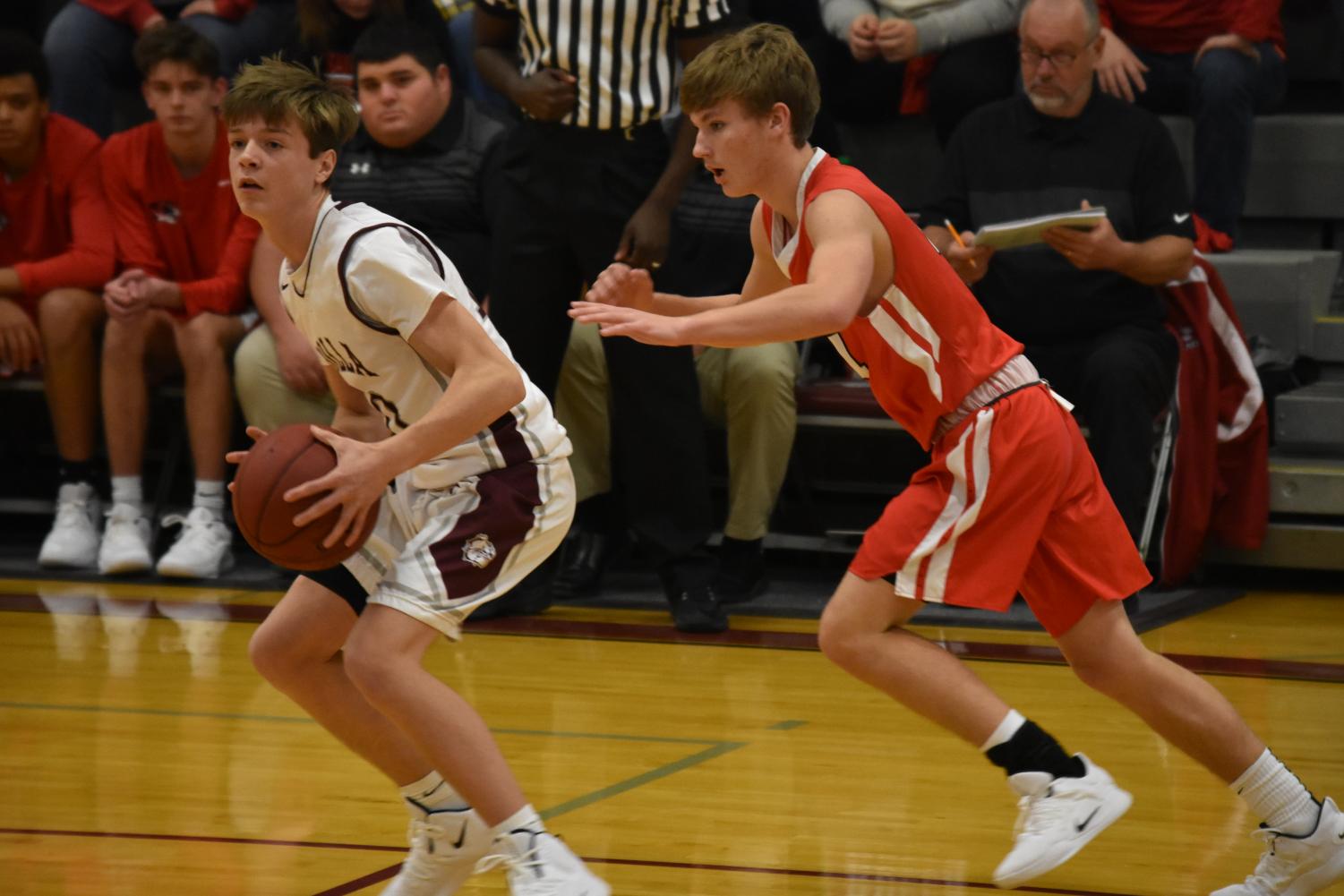 Photo gallery: boys basketball wins over St. James