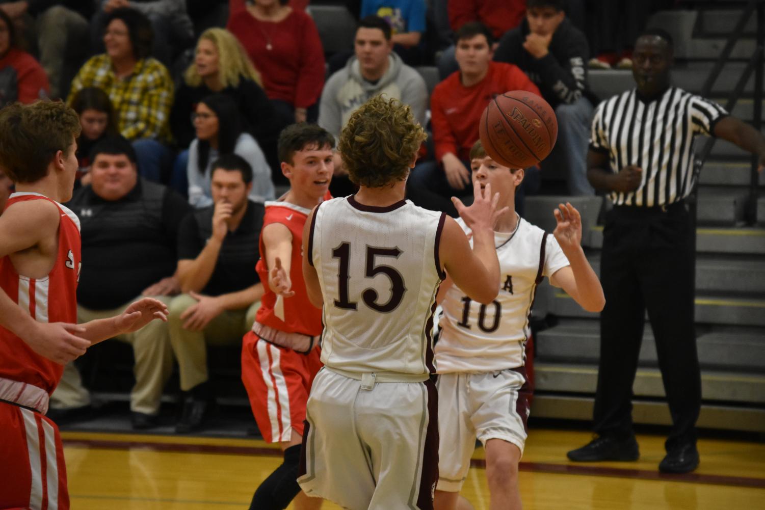 Photo gallery: boys basketball wins over St. James
