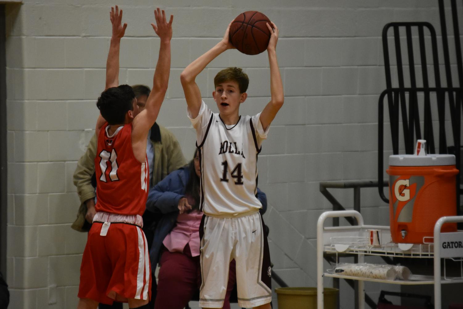 Photo gallery: boys basketball wins over St. James