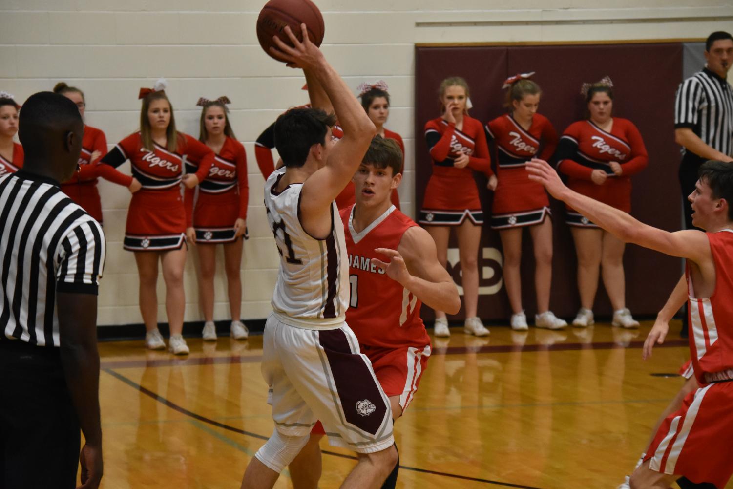 Photo gallery: boys basketball wins over St. James