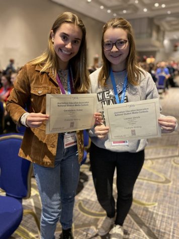 Two RHS student reporters win national awards