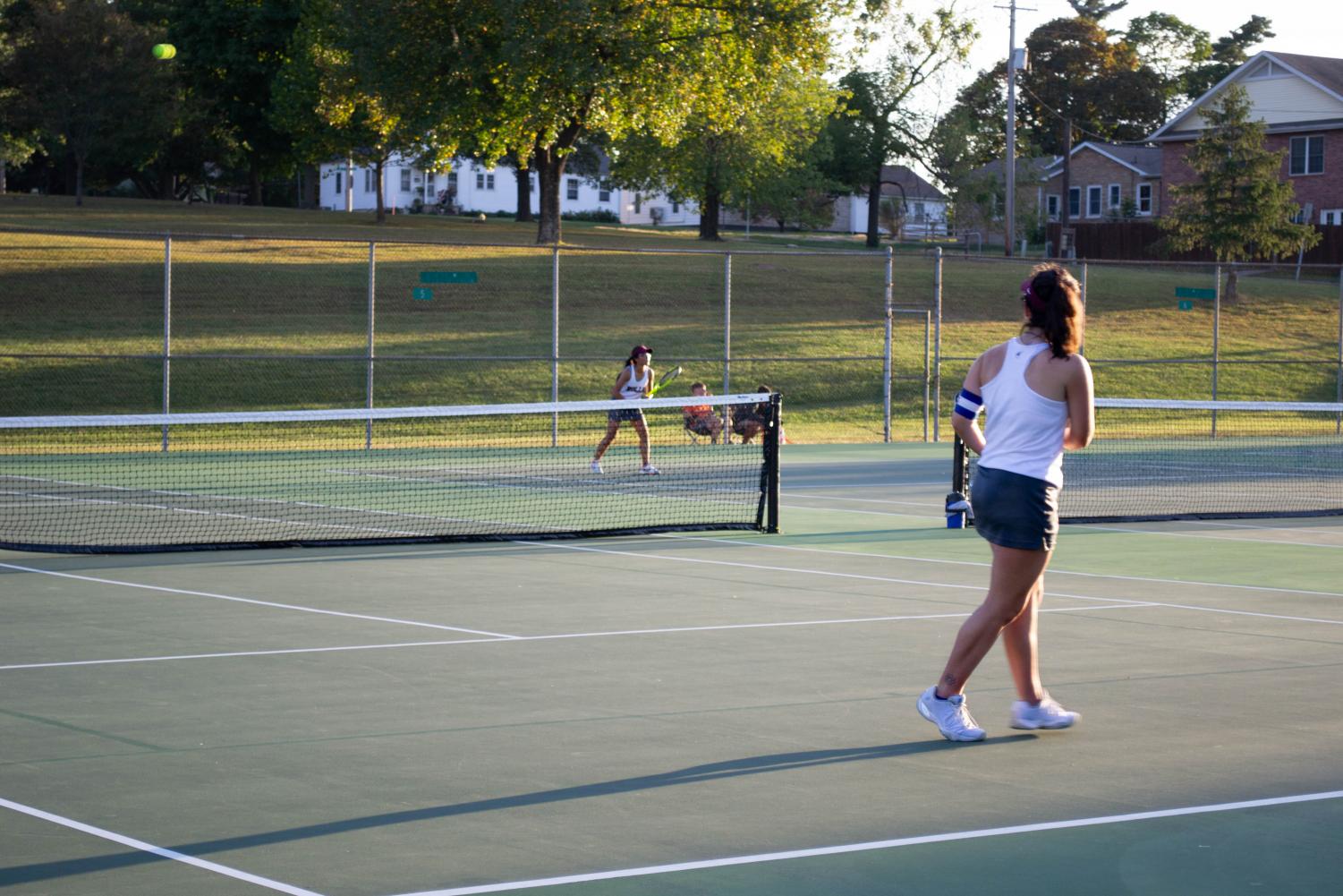 Girls+tennis+team+wins+on+senior+night