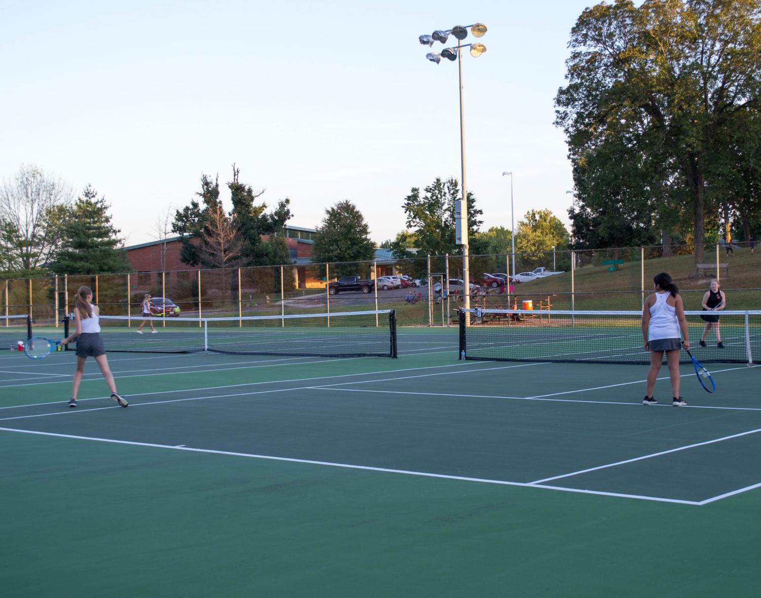 Girls+tennis+team+wins+on+senior+night