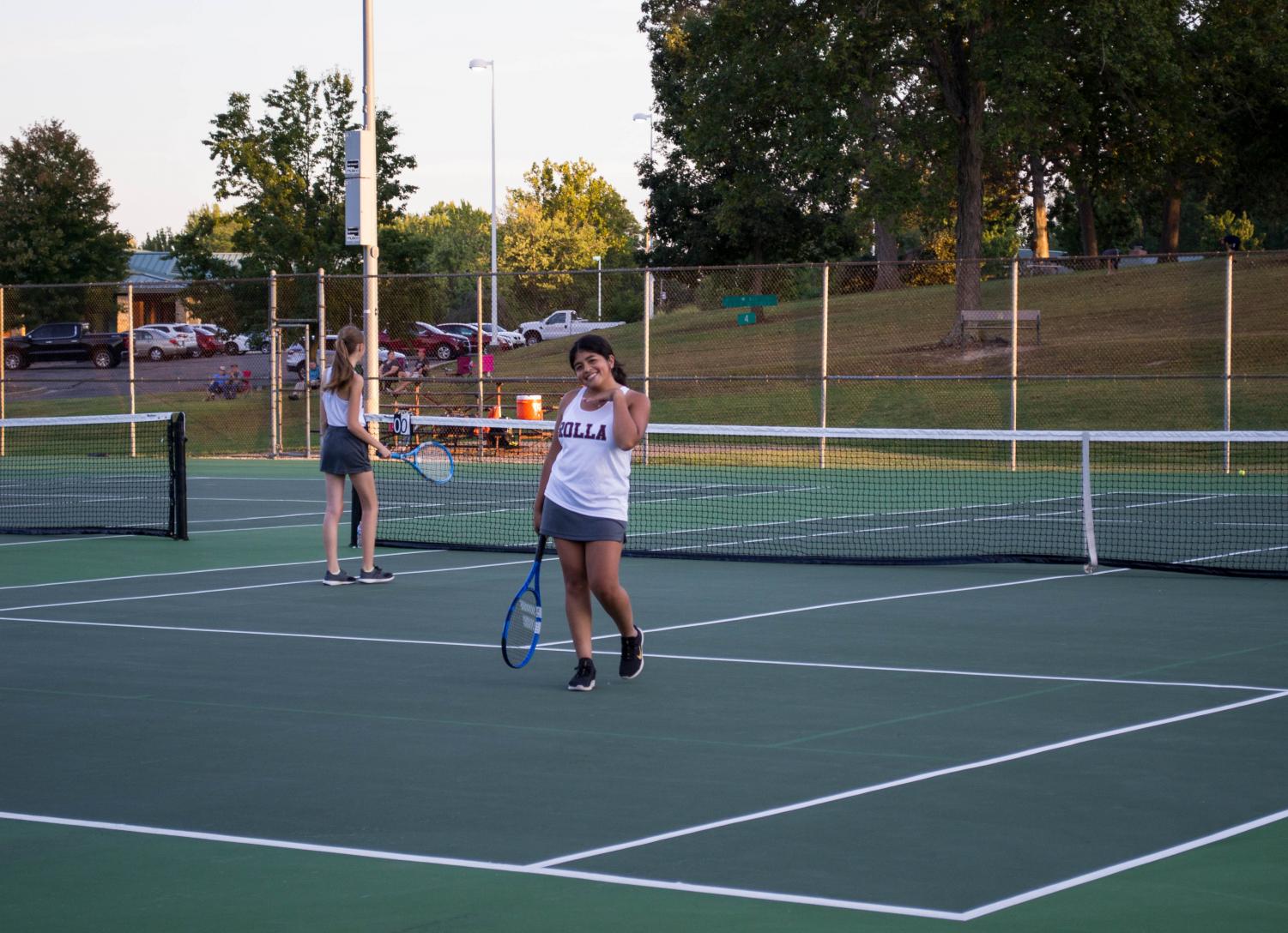 Girls+tennis+team+wins+on+senior+night