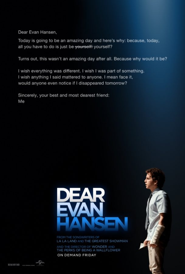 Movie Review of Dear Evan Hansen