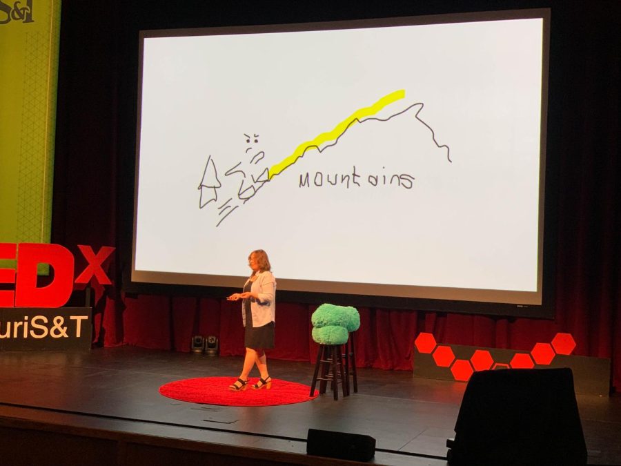 Malone shares classroom strategies on TEDx stage