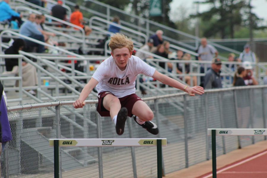 On April 28, RHS hosted its annual home track and field meet at the Missouri S&T track.