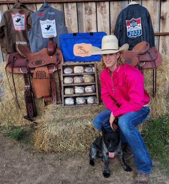 Hedge rides broncos at national competition