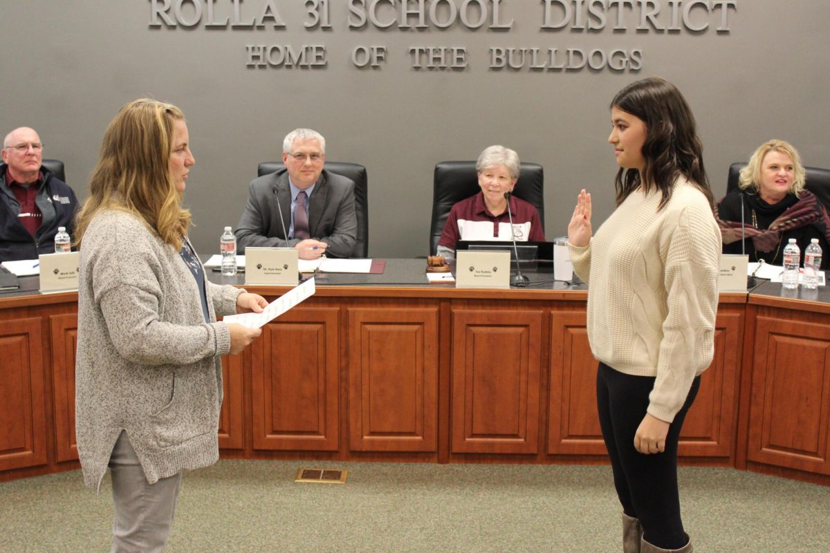 Rolla Public Schools Board of Education Welcomes New Student Representative