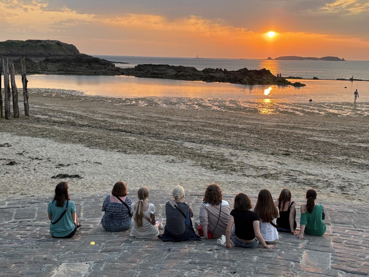 French students travel beyond the classroom