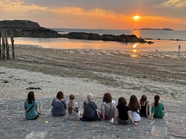 French students travel beyond the classroom