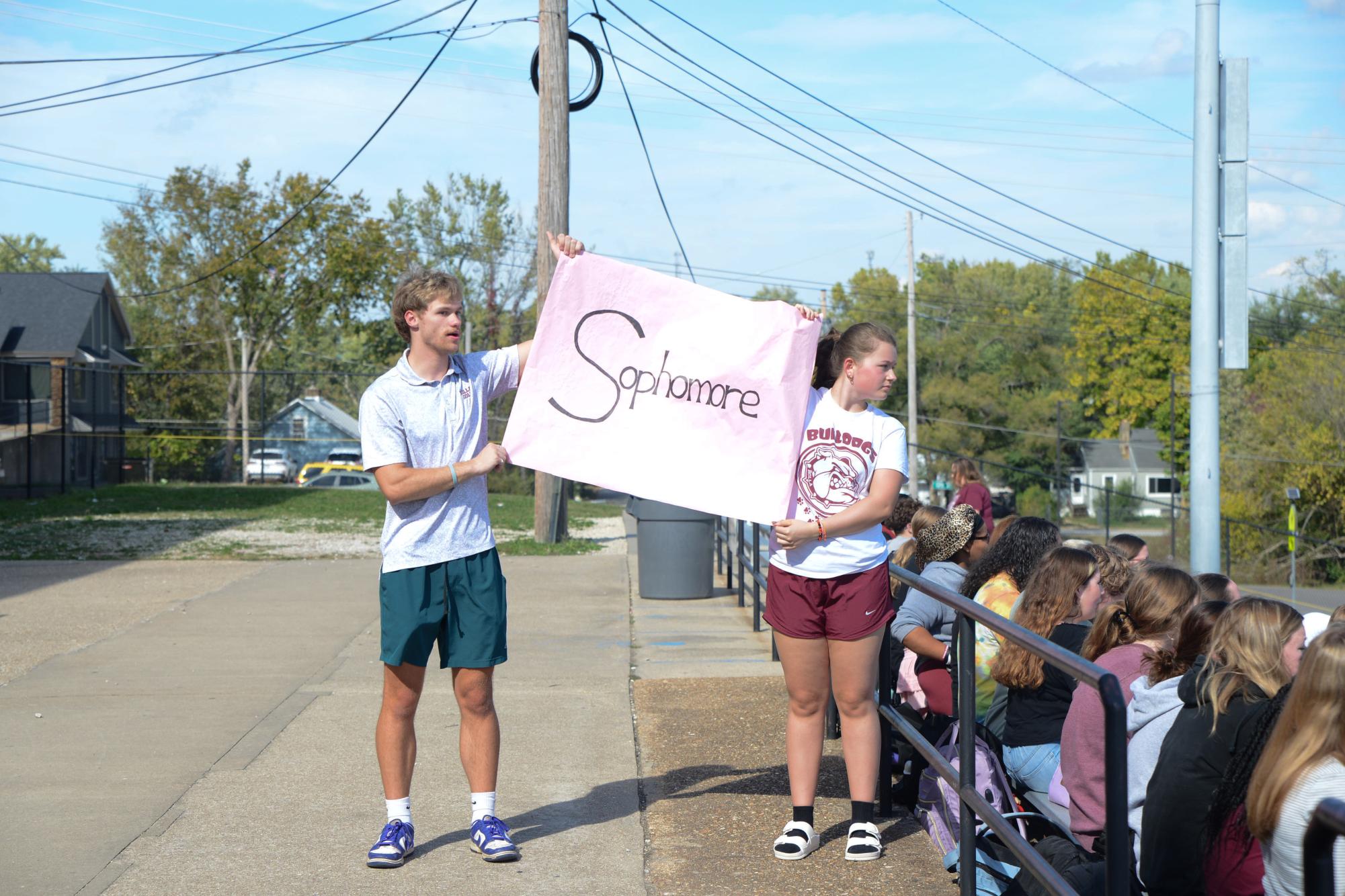 Photo Gallery: Homecoming pep assembly and powderpuff game