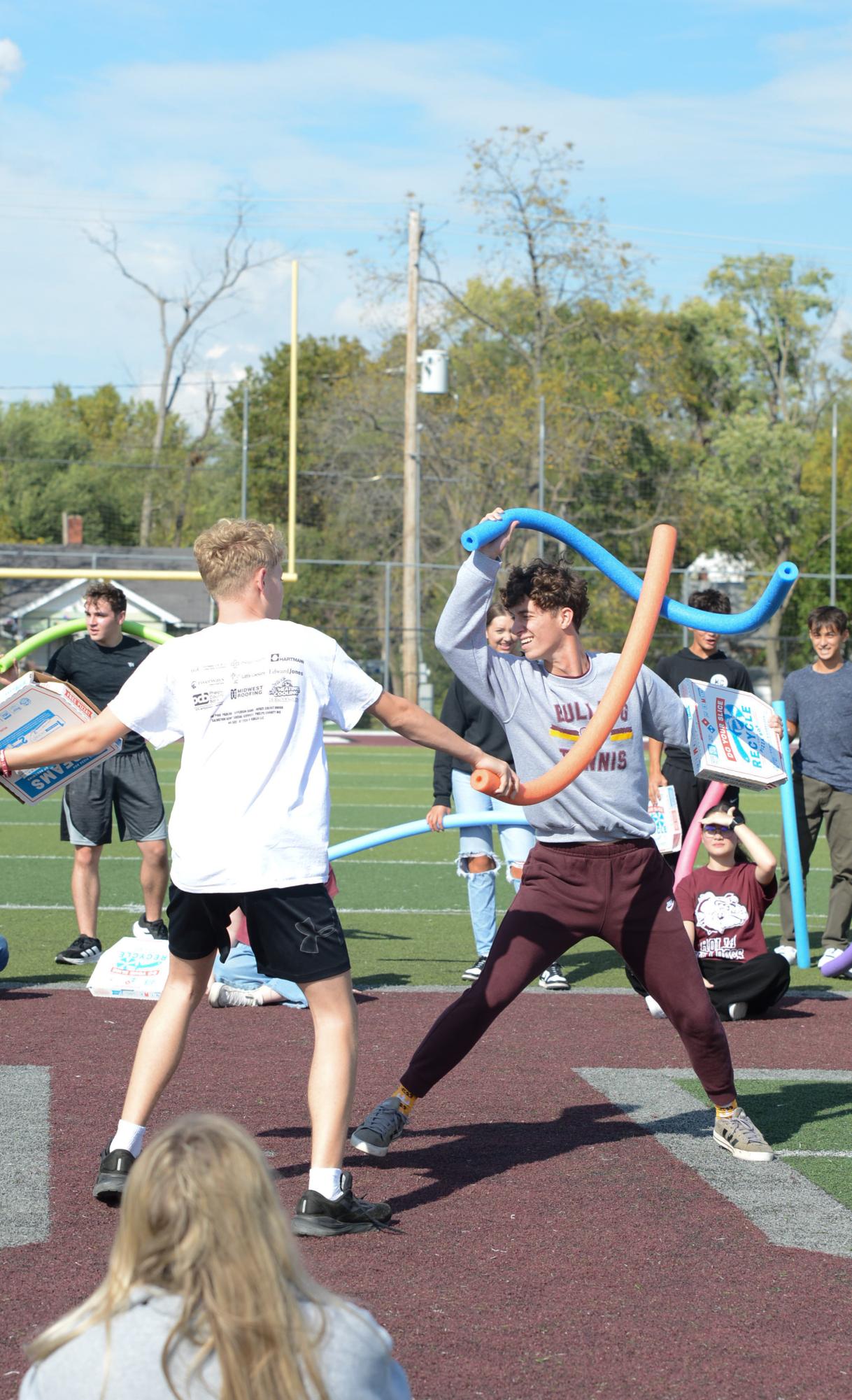 Photo Gallery: Homecoming pep assembly and powderpuff game