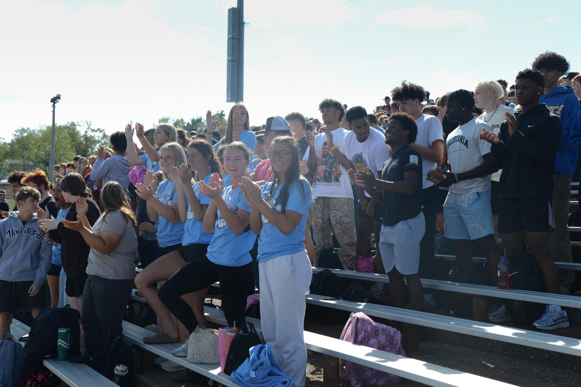Photo Gallery: Homecoming pep assembly and powderpuff game