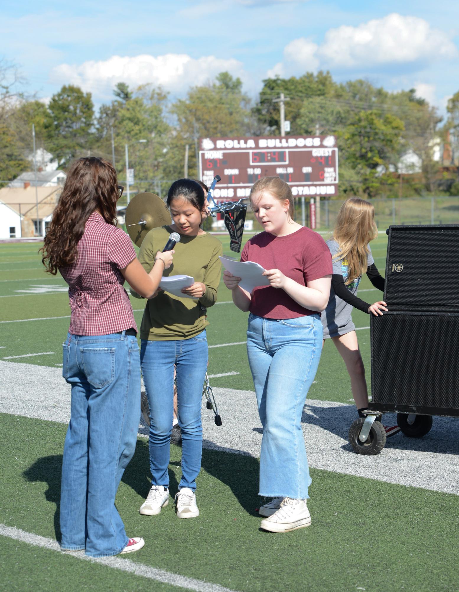 Photo Gallery: Homecoming pep assembly and powderpuff game