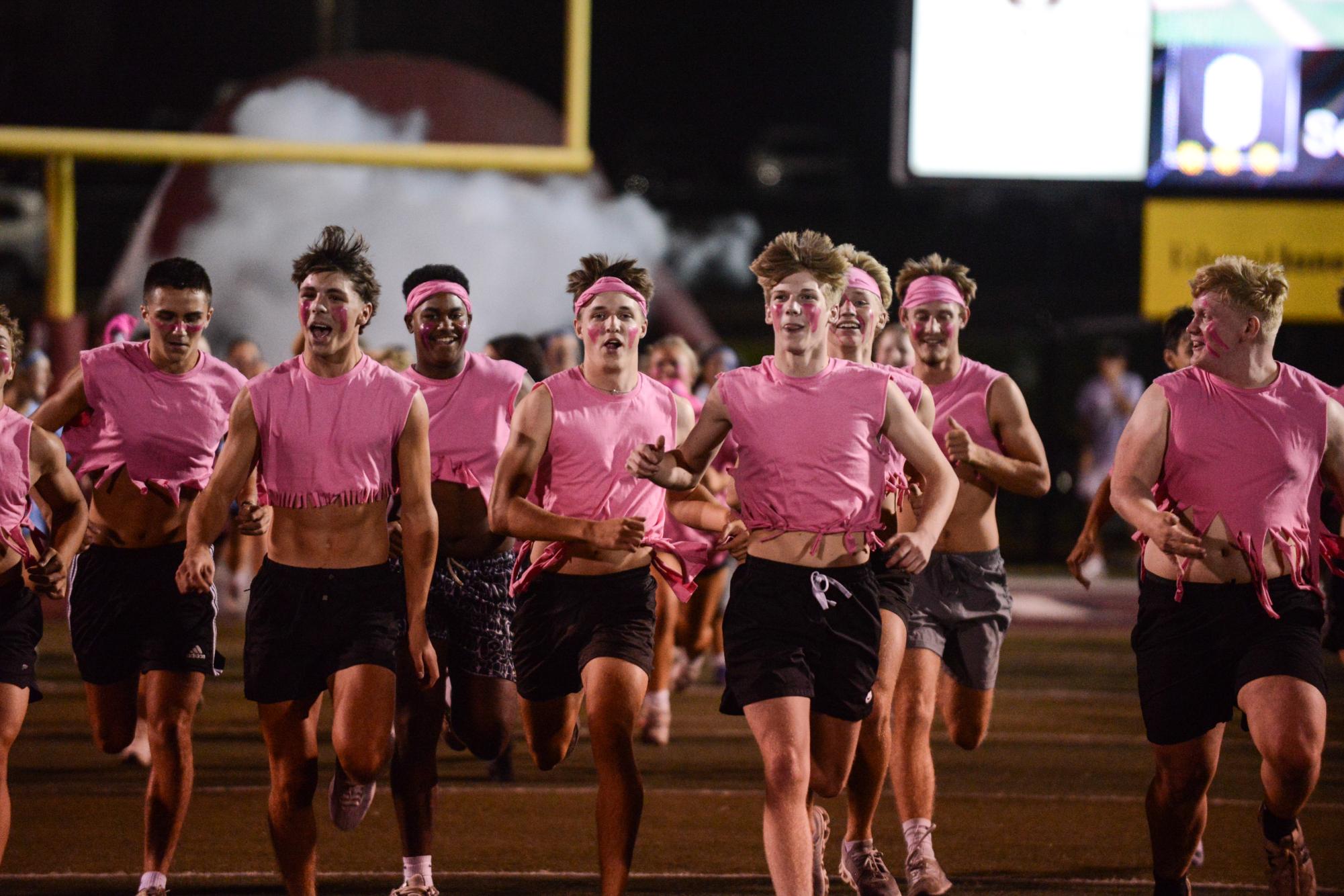 Photo Gallery: Homecoming pep assembly and powderpuff game