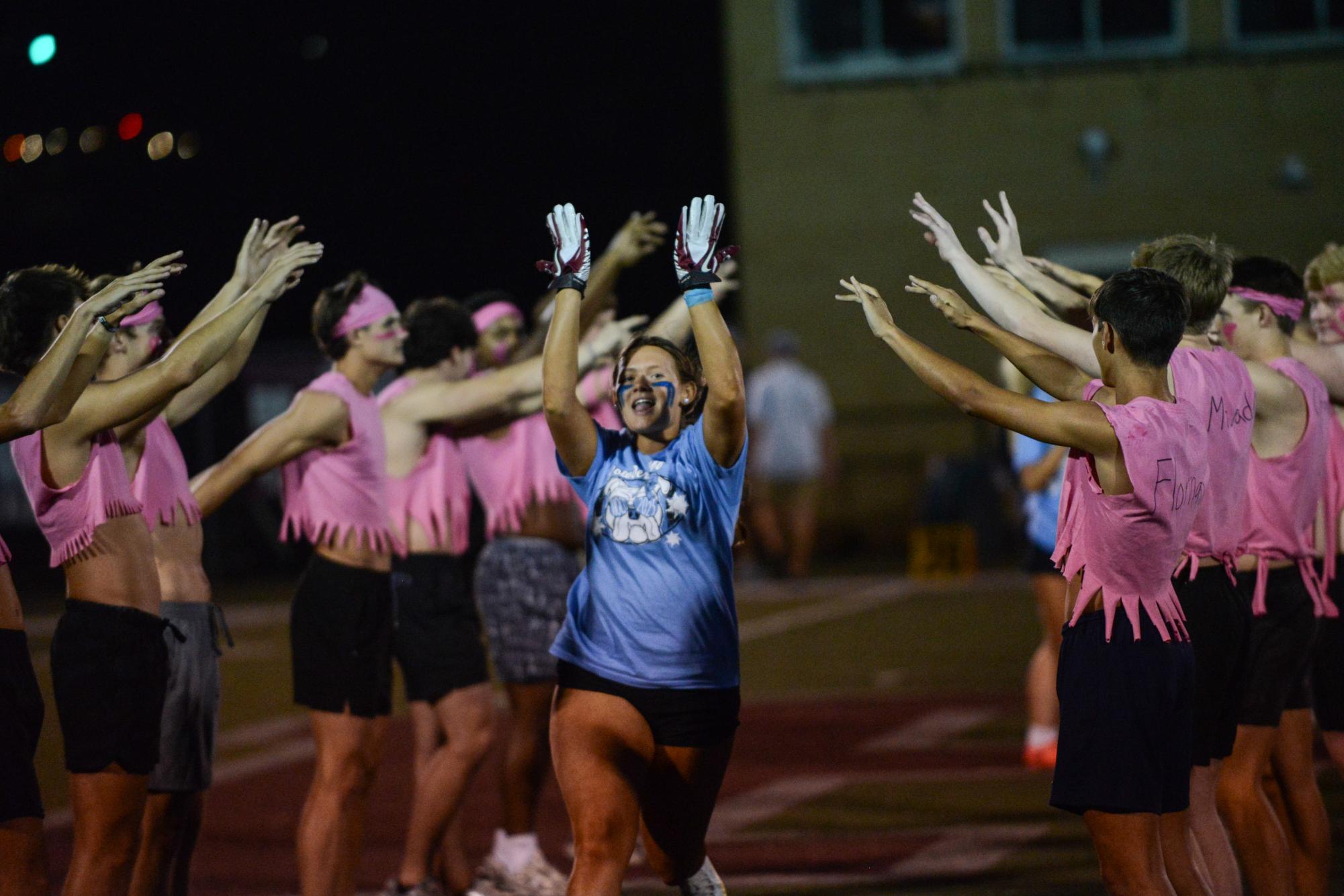 Photo Gallery: Homecoming pep assembly and powderpuff game