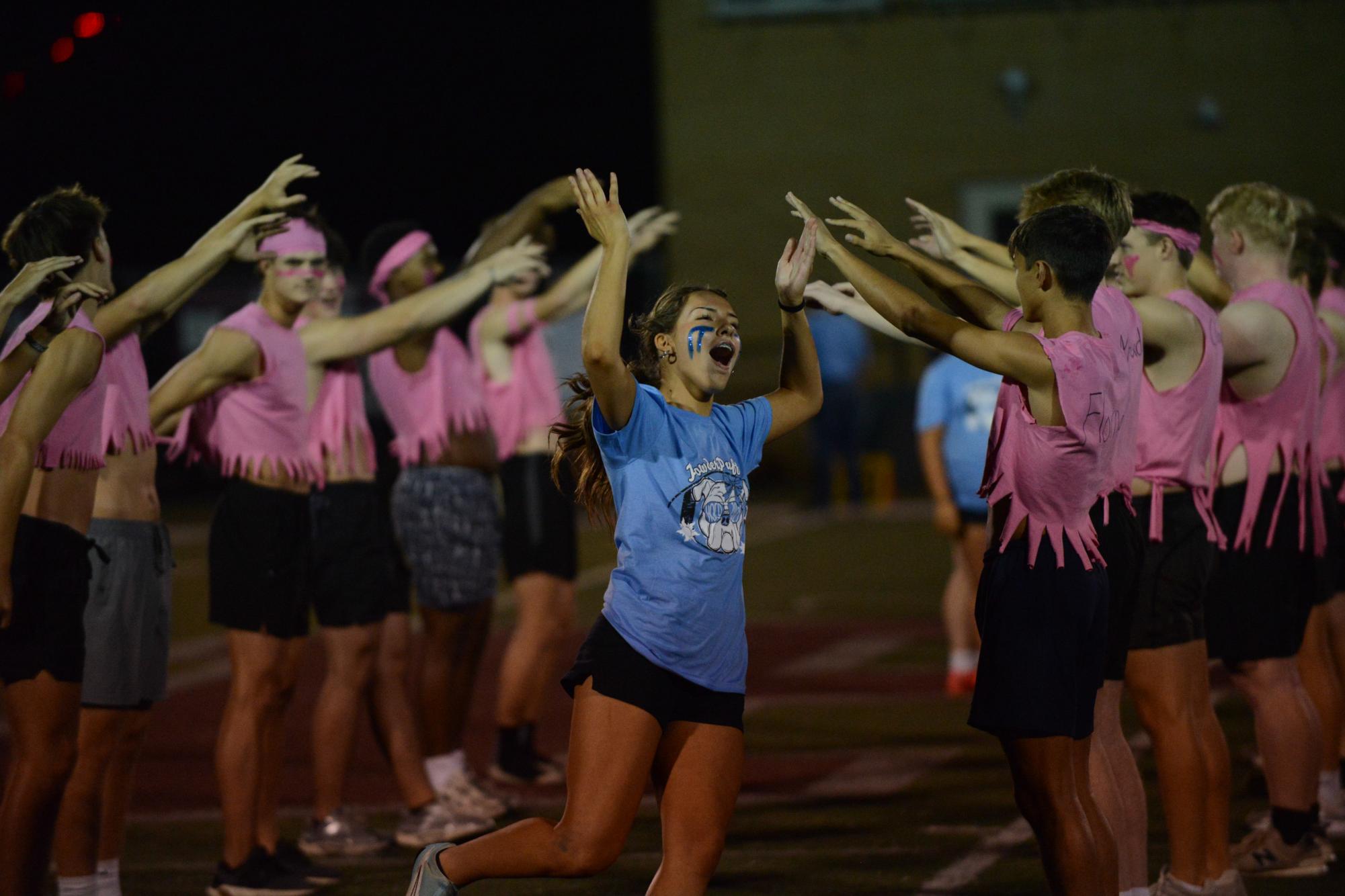 Photo Gallery: Homecoming pep assembly and powderpuff game