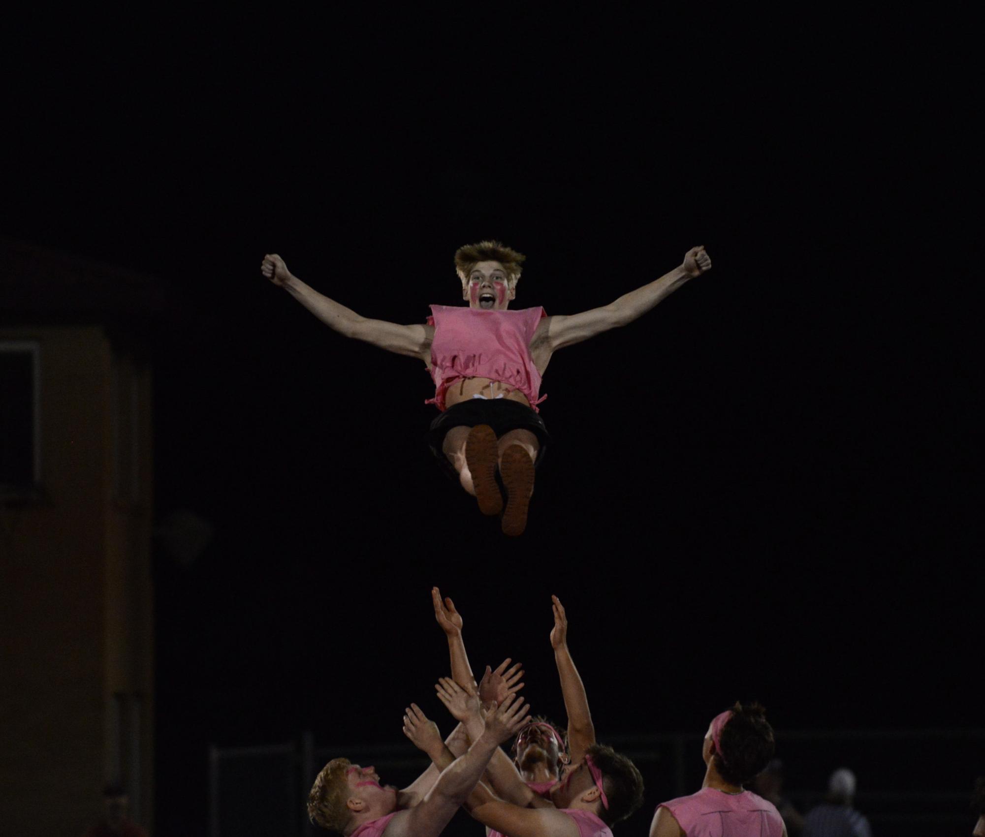 Photo Gallery: Homecoming pep assembly and powderpuff game