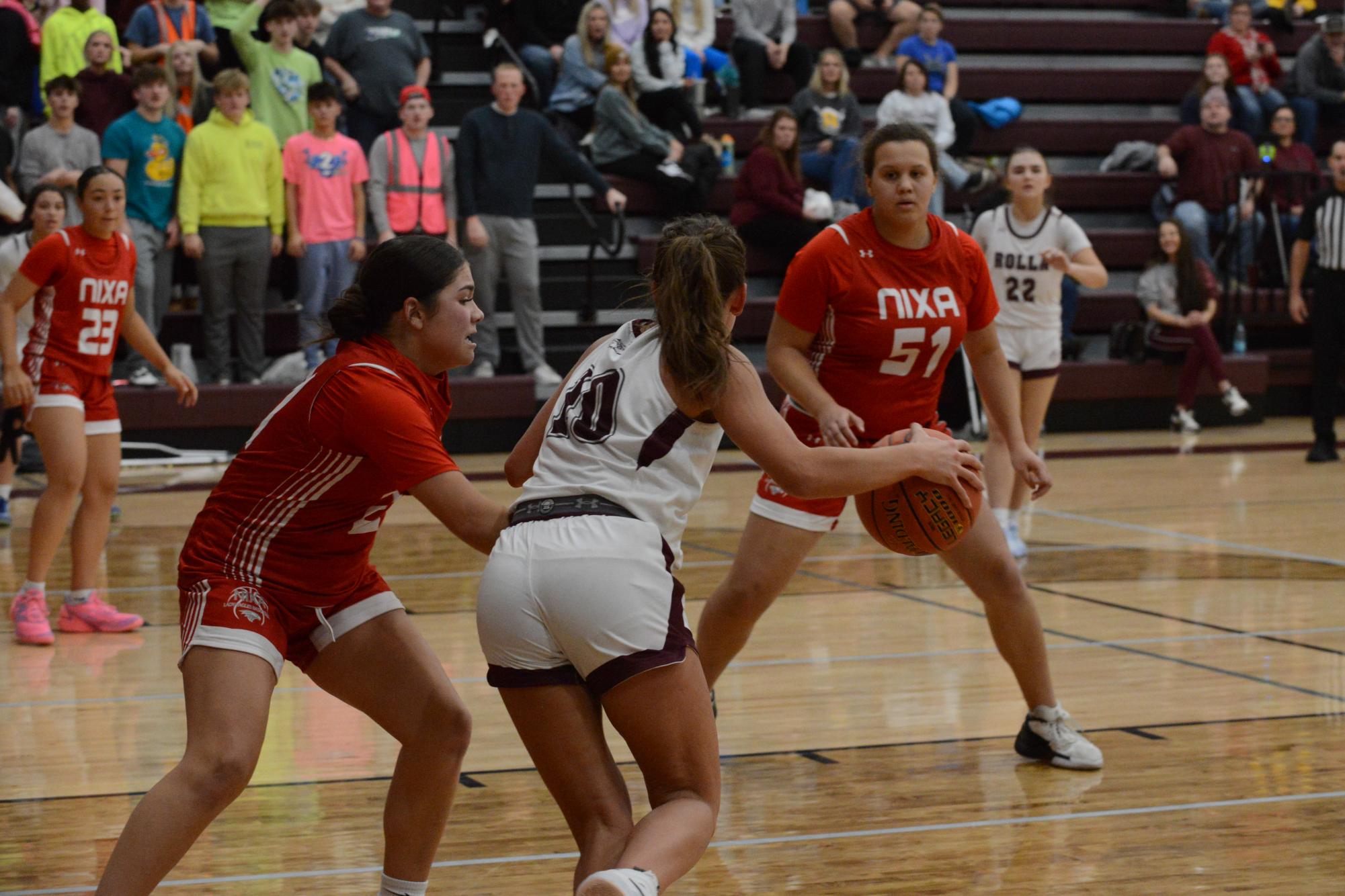 Girls basketball: Rolla v. Nixa photo gallery