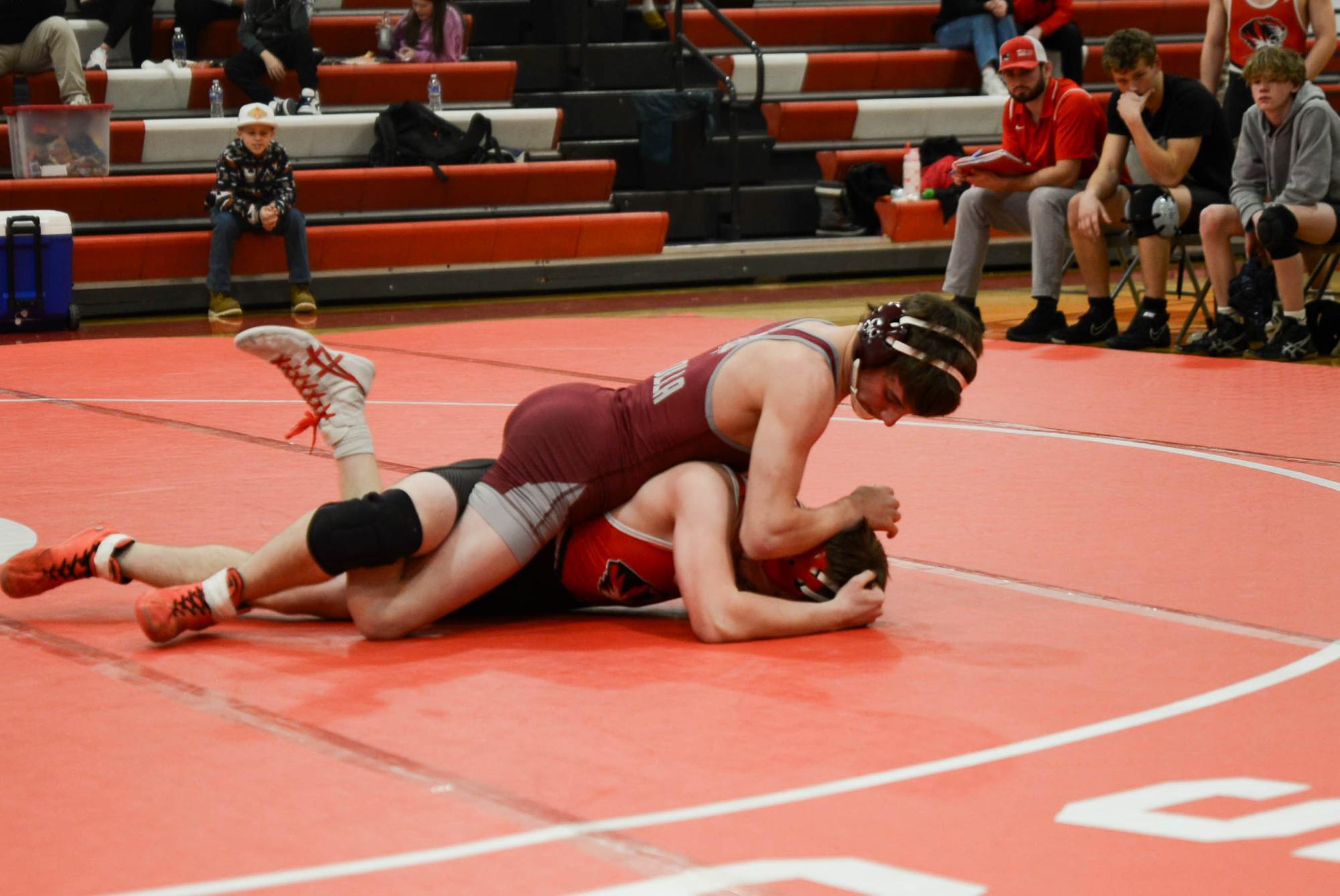 One goal at a time: JV wrestling wraps up season