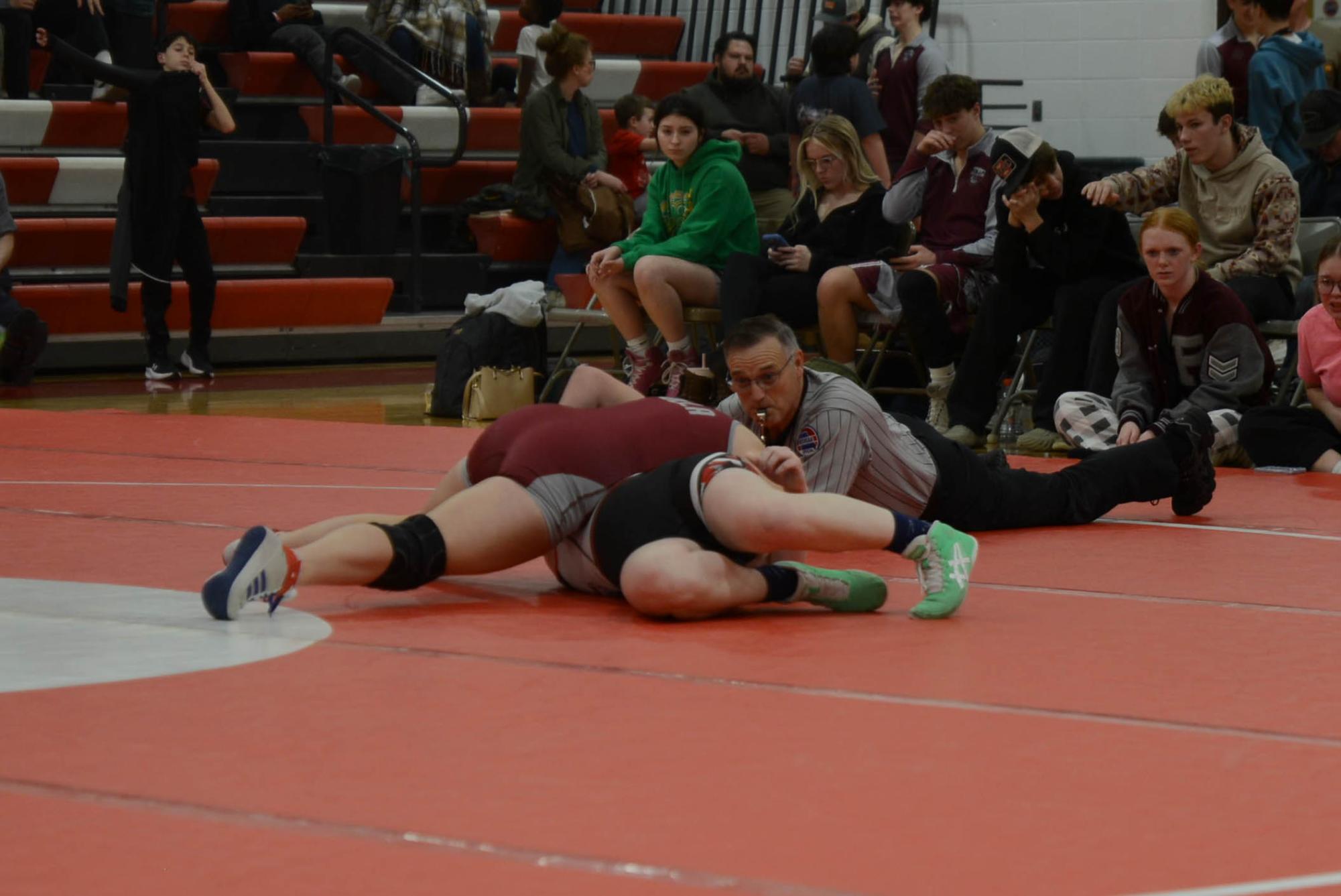 One goal at a time: JV wrestling wraps up season