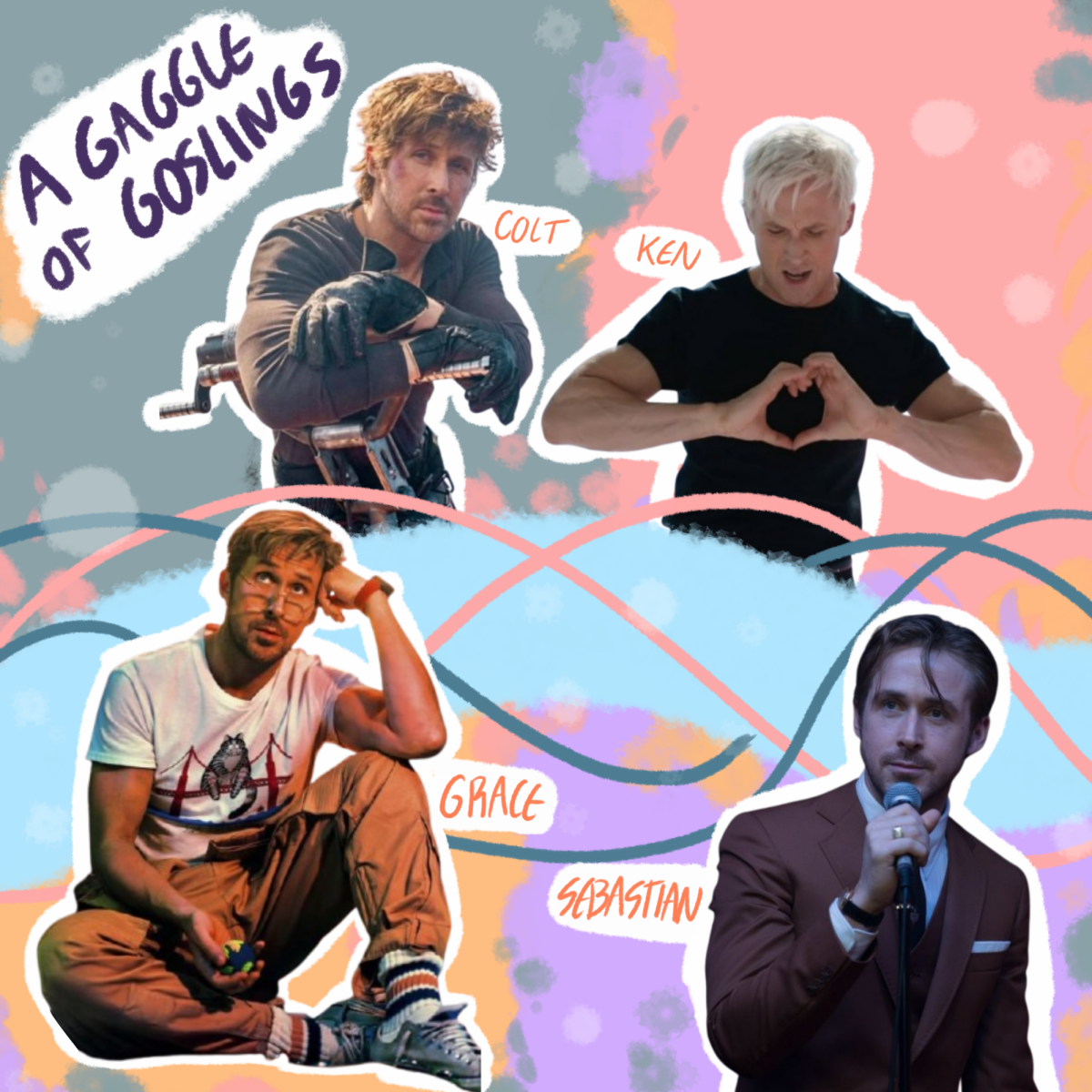 The world is better with a gaggle of Goslings